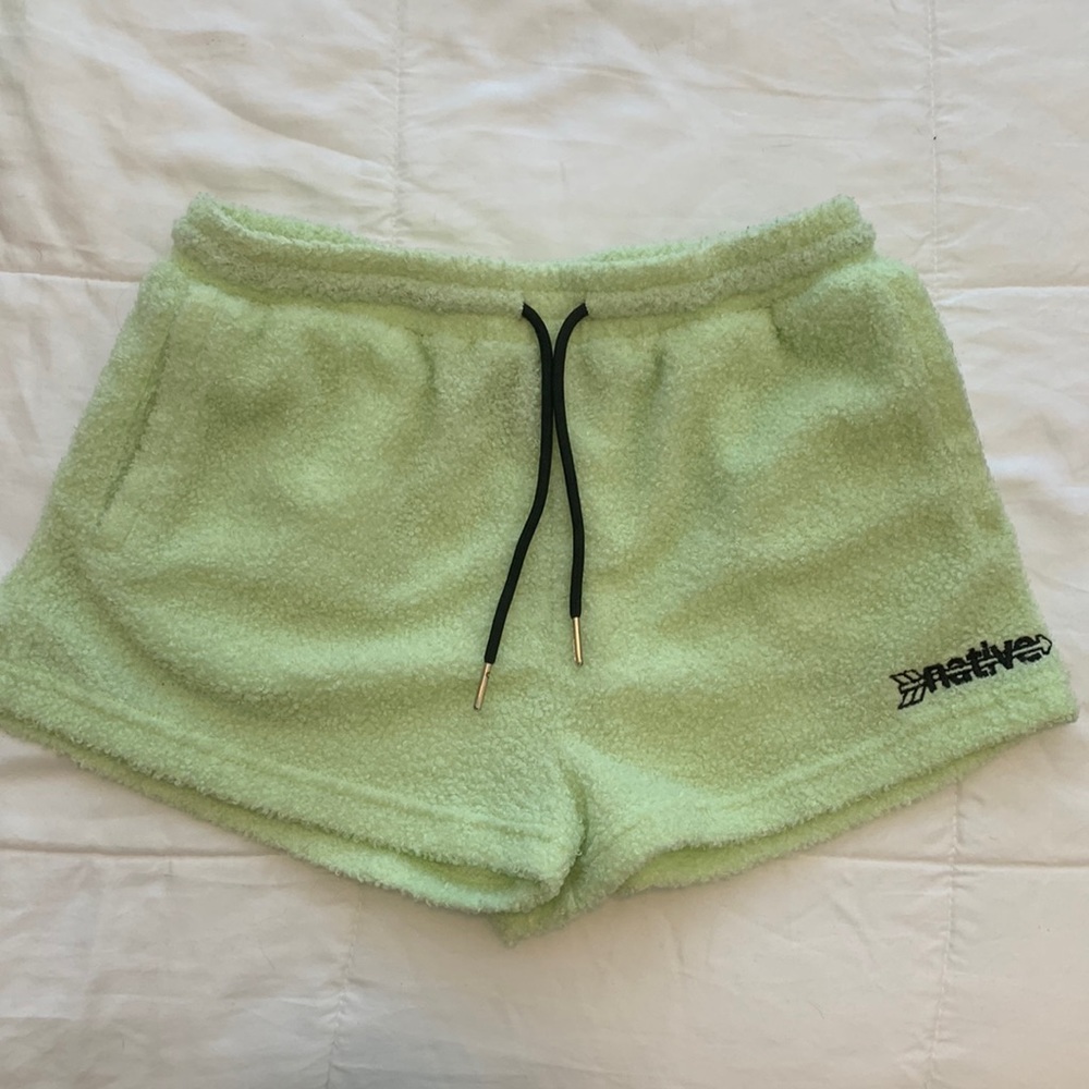 Fuzzy shorts